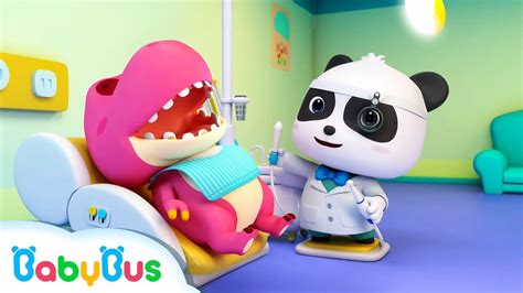 Doctor Panda Cures Baby Dinosaur's Toothache 